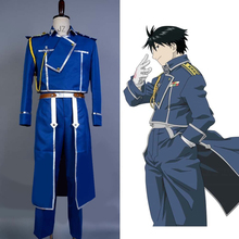 Fullmetal Alchemist Cosplay Costume Colonel Roy Mustang Military Uniform Cosplay Costume Adult Men Full Sets 2024 - buy cheap