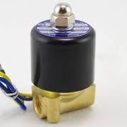 Электрический латунный газовый электромагнитный клапан 1/8 дюйма, пневматический клапан LPG/NG, 2-ходовой нормально закрывающийся клапан 2024 - купить недорого