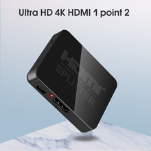 Kebidu-cabo divisor de vídeo, compatível com hdmi, hdcp, 4k, 1080p, 1x2 saída, amplificador, tela dupla, para hdtv e dvd 2024 - compre barato