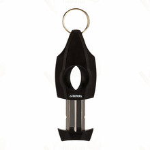 New 1pcs Cigar Cutter With Key Ring smoker plastic portable travel stainless steel V-shaped cigar scissors  JT-438 2024 - buy cheap