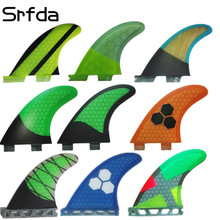srfda free shipping surfboard fins New design FCS G3  fiberglass honey comb material for FCS FUTURE FCS II fins(S size) 2024 - buy cheap