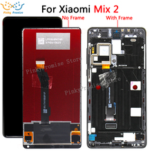 black white 2160x1080 For 5.99" Xiaomi Mix 2 mix2 Mi Mix 2 Lcd screen Display+Touch panel digitizer with frame free shipping 2024 - buy cheap