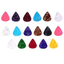 20pcs Acoustic Music Picks Plectrum Celluloid Mediators For Bass Guitar 0.46mm 0.71mm 0.96mm Guitar Picks Electric Guitar Pick 2024 - buy cheap