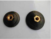 2PCS self adhere rubber made with copper connector 100*M14mm chuck for polishing pad for mansory polishing 2024 - buy cheap