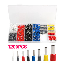 1200Pcs/lot Insulated Wire Connector Ferrules Terminal Block Cord End Electrical Crimp Connector 8-22 AWG 2024 - buy cheap
