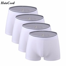 4Pcs/lot Hot Quality Cotton Men's Boxers Shorts Popular Brand Fashion Sexy Man Underwear Male Underpant Boxers Large Size Fat 2024 - buy cheap