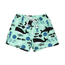 Casual Toddler / Kids / Baby Boy Whale Printed Beach Shorts 2024 - buy cheap