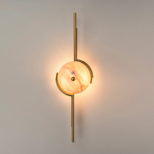 Luminária de parede em mármore pós-moderna, criativa, para sala de estar, quarto, designer, lâmpada de parede 2024 - compre barato