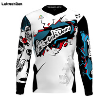 SPTGRVO Lairschdan 2020 white camiseta maglia motocross enduro woman man mtb clothes MOTO Bicycle jersey DH BMX downhill T shirt 2024 - buy cheap