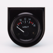 1Piece Classic Car 2' 52mm 8-16 Voltmeter Gauge Illuminated Universal Volt Meter Black For Automobile 2024 - buy cheap