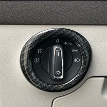 Cubierta cromada para coche Skoda Superb, accesorios de estilo de automóvil, 2016, 2017, 2018, ABS, interruptor para embellecedor de lámpara 2024 - compra barato
