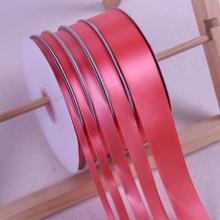 Watermelon Red Ribbon 100Yards/Roll Polyester Ribbons Wedding Party Christmas Decoration Cake Gift Box Wrap Hand DIY Accessories 2024 - buy cheap