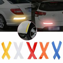 2Pcs Car-styling Reflective Sticker Wheel Rim Protective Sticker Auto Decoration Safety Mark Accessories 2024 - buy cheap