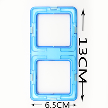 LittLove продолговатые 2 раза квадратные магнитные игрушечные блоки и 3D Магнитные строительные блоки подходящие игрушечные кирпичи для детей подарок на день рождения семья 2024 - купить недорого