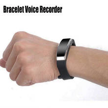 Wristband Bracelet Voice Activated Recording 8GB Digital Voice Recorder Sound Audio Recorder MP3 Player USB Mini Dictaphone Pen 2024 - buy cheap