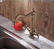 Copper creative sink faucet sink antique faucet kitchen hot and cold faucet basin sink faucet 2024 - buy cheap