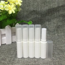 20pcs/Lot 4G White Lipstick Tube, Lip Balm Tubes, White Lip Wax Tube, Empty Lip balm bottle, PP Plastic material New thin model 2024 - buy cheap