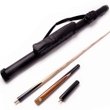 Free shipping 3/4 joint butt inlay + ash shaft Snooker Cue Stick in 9.5mm Tip+ snooker cue case set 2024 - buy cheap