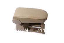 Console central de apoio de braço, em tecido, cor bege, para volkswagen vw polo 9n 9n3 2024 - compre barato