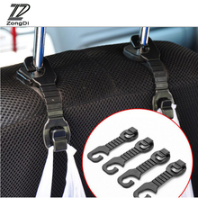 ZD 2pcs Car-styling For Hyundai Tucson 2017 Solaris ix35 i30 Suzuki Swift Mitsubish ASX Mazda Car Back Seat Holder Hooks Covers 2024 - buy cheap