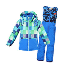 Boys Skiing Suits Waterproof Sport Children Sets Windproof Hooded Jacket Overalls Kids Outdoor 2020 Clothing Outfits 2024 - buy cheap