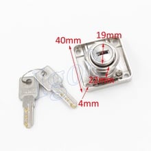 5pcs 19mm x 22mm Cylinder Head Brass Cabinet Security Drawer Lock 138-22 2024 - buy cheap