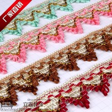 30Yard/Lot DIY Fashion Lace Trim Tassel Fabric 4CM Wide  Curtain Tablecloth Sofa Clothes Accessories 2024 - buy cheap