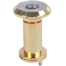 Visor de puerta de seguridad, mirilla retráctil de 200 grados, 36-58mm, agujero Spyhole + cubierta, dorado 2024 - compra barato