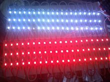 1000pcs/lot 5630 3 LED Modules white warmwhite blue green red module Waterproof IP68 DC12V shipping free 2024 - buy cheap