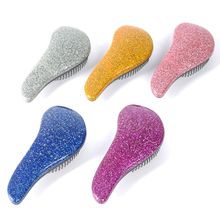 Glitter Magic Handle Tangle Detangling Comb Shower Hair Brush detangler Salon Styling hairbrush Travel Accessories 2024 - buy cheap