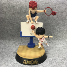 Новинка, хит, 30 см, SLAM DUNK Hanamichi Sakuragi Rukawa Kaede, экшн-фигурка, коллекция игрушек, рождественский подарок, без коробки 2024 - купить недорого