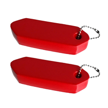 2Pcs Floating Foam Keychain Boating Yachting Key Floats Water Buoyant Key Ring with Stainless Ball Chain, Red 2024 - buy cheap