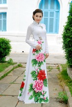 Aodai-ropa de estilo vietnamita para mujer, vestido playero moderno de estilo vietnamita, cheongsam, aodai 2024 - compra barato