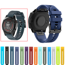 Correa de silicona para reloj Garmin Fenix 5X, de 20, 22 y 26mm, de ajuste rápido, para Garmin Fenix 5, 5S Plus, Foreruner 935 2024 - compra barato