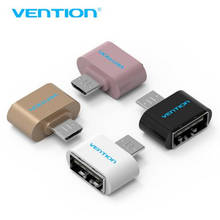 Переходник VENTION Fun mini Micro USB OTG для камеры, планшета, MP3, OTG, Кабель-адаптер для Samsung Galaxy S3, S4, Sony, LG, Microusb OTG 2024 - купить недорого