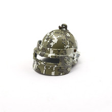 New Game Pubg Keychain PUBG Metal Level 3 Helmet Key Chain Ring Holder Chaveiro For Men Car Women Bag Jewelry Souvenir 2024 - buy cheap