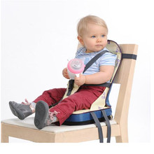 Silla de aumento portátil de moda para bebé, asiento Oxford a prueba de agua, trona de alimentación para bebé, 0-36 meses 2024 - compra barato