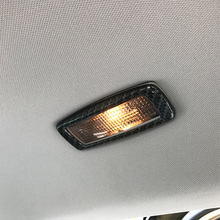 For Skoda Kodiaq 2017 2018 ABS Carbon fibre Car rear reading Lampshade Cover Trim Car Styling Accessories 4pcs 2024 - buy cheap