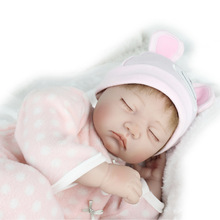 Bonecas reborn bebê de silicone, meninos, meninas, meninos, olhos fechados, corpo macio, bebês dormindo, 55cm, 22 polegadas, brinquedos para mãe e presente 2024 - compre barato