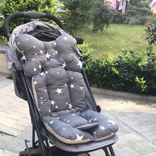 Carrinho de bebê de algodão, confortável, quatro estações, assento macio, almofada para criança, acessório para carrinho de bebê 2024 - compre barato
