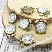 30 pcs Vintage Charms Watches Pendant Antique bronze Fit Bracelets Necklace DIY Metal Jewelry Making 2024 - buy cheap