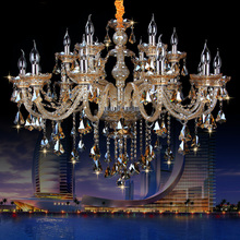 New Luxury led crystal Chandelier K9 large crystal chandeliers 6/8/10/15/18 arm Living Room modern Lustres De Cristal chandelies 2024 - buy cheap