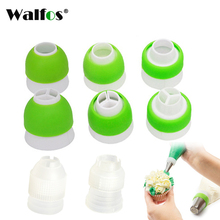 WALFOS 1 Piece Icing Piping Nozzle Icing Tip Converter Cream Coupler 3 Holes Cake Decoration Connector Cake Decorating Tools 2024 - buy cheap
