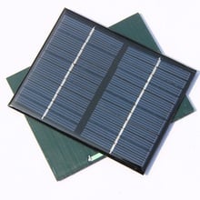 Bueshui-Panel Solar policristalino, 1,5 W, 12V, bricolaje, cargador de energía de batería, kits educativos, epoxi, 115x90MM, 5 uds. 2024 - compra barato