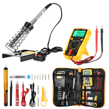 D60 Soldering Iron Kit With Adjustable Temperature Welding Tool Multifunctional Hand Tool Sets LCD Screen Digital Multimeter 2024 - buy cheap