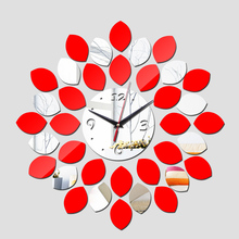 Новые diy настенные часы кварцевые наручные часы акриловое зеркало 3d наклейки гостиная reloj де сравнению horloge мультфильм 2024 - купить недорого