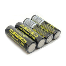 Trustfire-bateria de lítio imr 21700 10 familiar, baterias recarregáveis de lítio para lanternas e lanternas, 3.7v, 40a, 4000mah e 14.8w 2024 - compre barato
