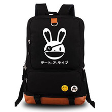 Bolso de hombro con dibujos de Anime Yatogami Tohka, mochila escolar para ordenador portátil, Unisex 2024 - compra barato