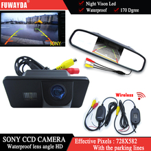 FUWAYDA wireless Auto Parking Monitor LED Vision HD CCD Car RearView Camera for BMW E81 E87 E90 E91 E92 E60 E61 E62 E64 X5 X6 2024 - buy cheap