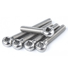 2pcs M12 stainless steel perforated screws swivel eye hook screw repair bicycle bolts 40-50mm length 2024 - buy cheap
